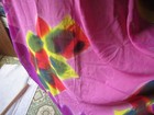 PMSJ Scarf Shawl Cover Up Wrap Accessory Chiffon Touch Moda Italy Purple Bright — photo 7