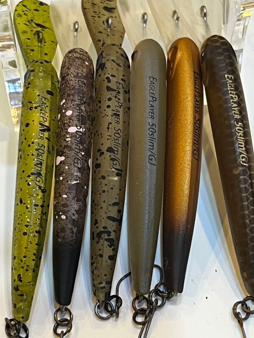 Eagle Player 50 Slim Fishing Jerkbait 6-Piece Set by Disprout - Image 4