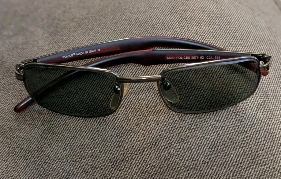 Gafas de sol Police MOD 2571 52 COL 568 monturas Italia bronce marrón envolvente Foto 2 de 4