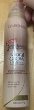 NEW Jergens Natural Glow Foaming Fair To Medium Skin tones Self-Tanner 6.25 Oz
