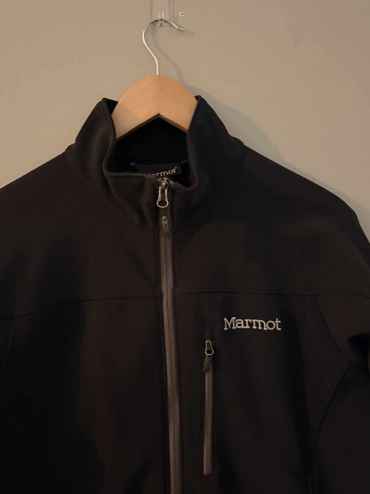 MARMOT Men's Black Softshell Jacket Size S