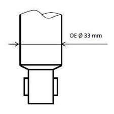 2x Stoßdämpfer hinten für Audi A1 GBH City GBA | 535906