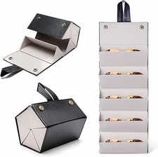 "Organizador de gafas de sol con 5 ranuras estuche de viaje varios pares de gafa