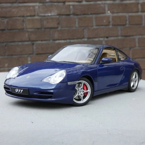 Autoart Porsche 911 996 Carrera 1:18 Diecast Model Car Facelift Toy Lapis Blue