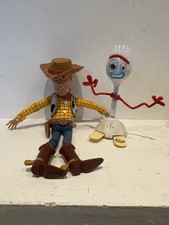 Toy Story 4 Disney Pixar Woody & Forky sprechende Figuren Konvolut Bonnies Name Toys