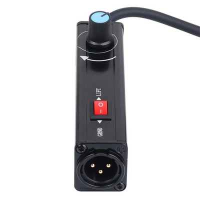 Stereo Ground Loop Isolator 3.5mm To XLR Audio Noise Isolator for PC To MixerJKL