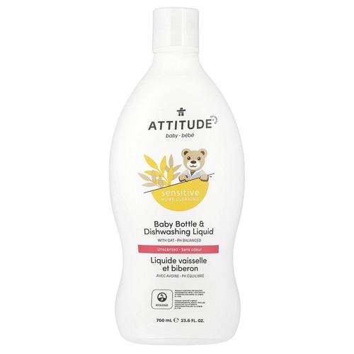 Baby Bottle & Dishwashing Liquid, Unscented, 23.6 fl oz (700 ml)