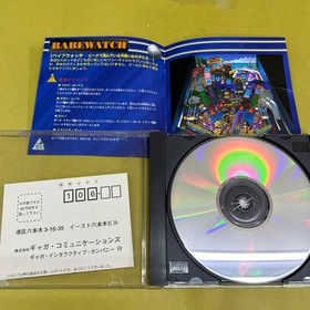 Sega Saturn Pinball TRUE PINBALL Japanese version 23a