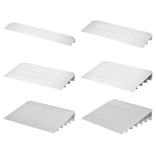 Aluminum Threshold Ramp 1"/2"/3"/4"/5"/6" Rise 34" Wide For Wheelchair Scooter
