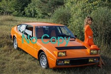  MATRA (SIMCA)  BAGHEERA ET SUPERBE FEMME VERS 1980 ....... PHOTO (20x30 CM)