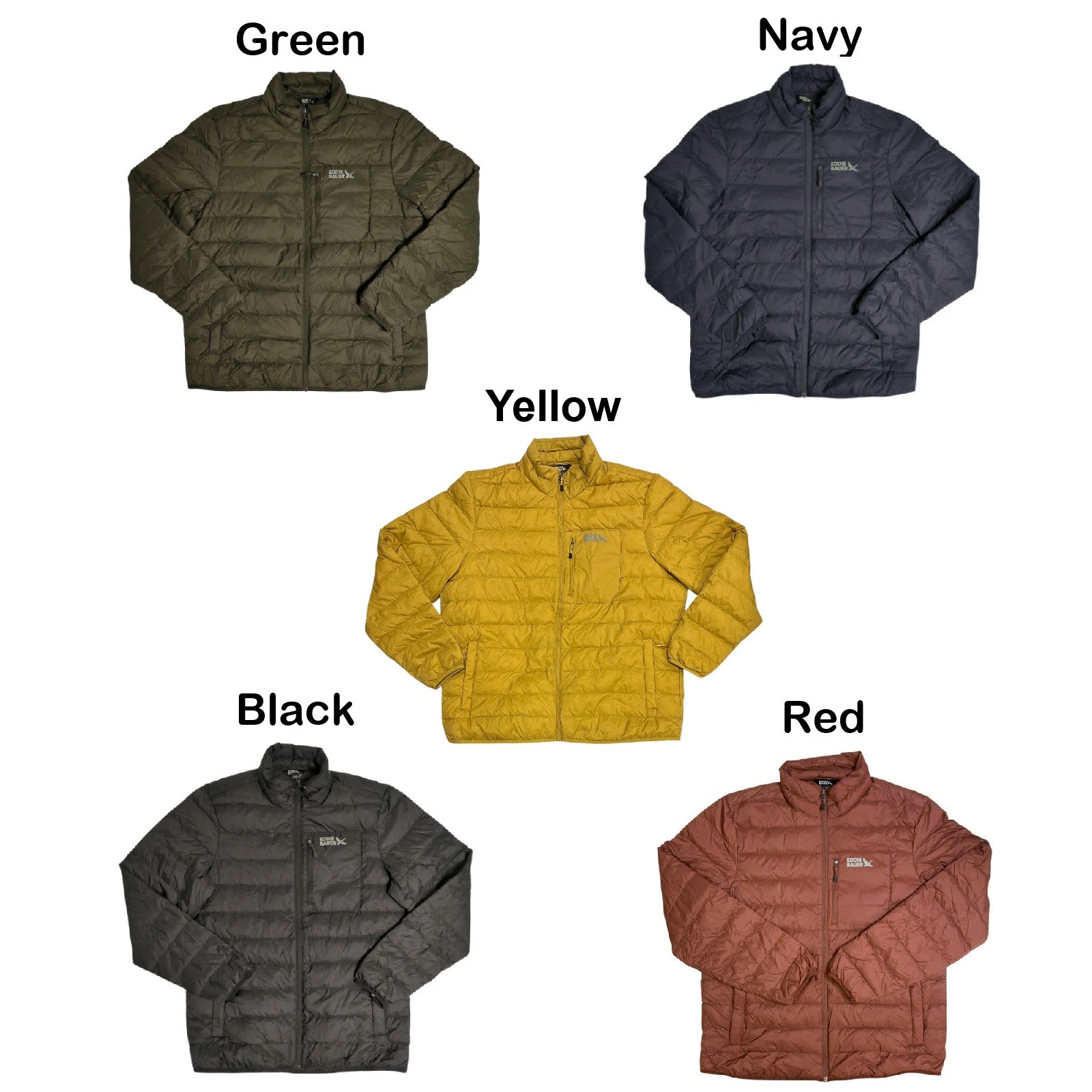 Eddie Bauer Men's Lightweight & Packable 650 Fill Power Down Puffer Jacket
Opens in a new window or