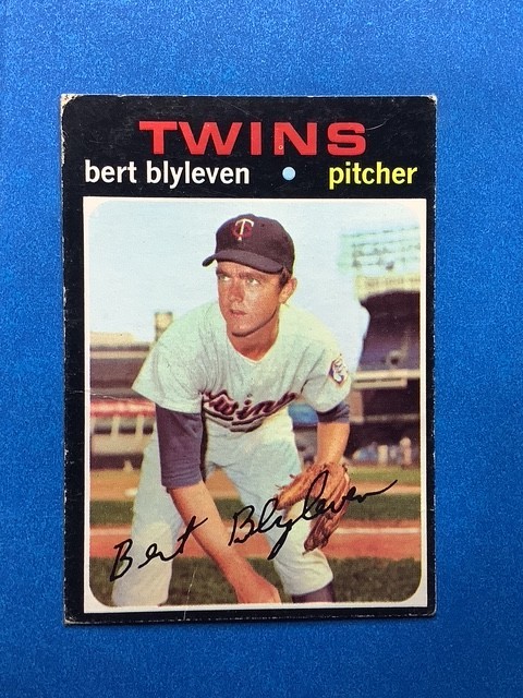 1971 Topps #26 Bert Blyleven RC Rookie HOF Twins G-VG