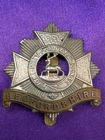 Genuine WW1 The Bedfordshire Regiment Bimetal Cap Badge w/slider