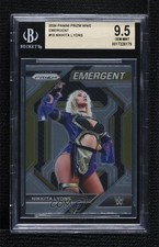 2024 Panini Prizm WWE Emergent Nikkita Lyons #18 BGS 9.5 GEM MINT 3hd