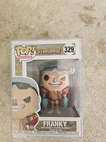 Funko Pop! Animation: One Piece Franky #329 Vinyl Figure with Protector