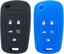 Protector Key Fob Cover Case fit for Camaro Cruze Malibu Equinox Sonic Impala Ke