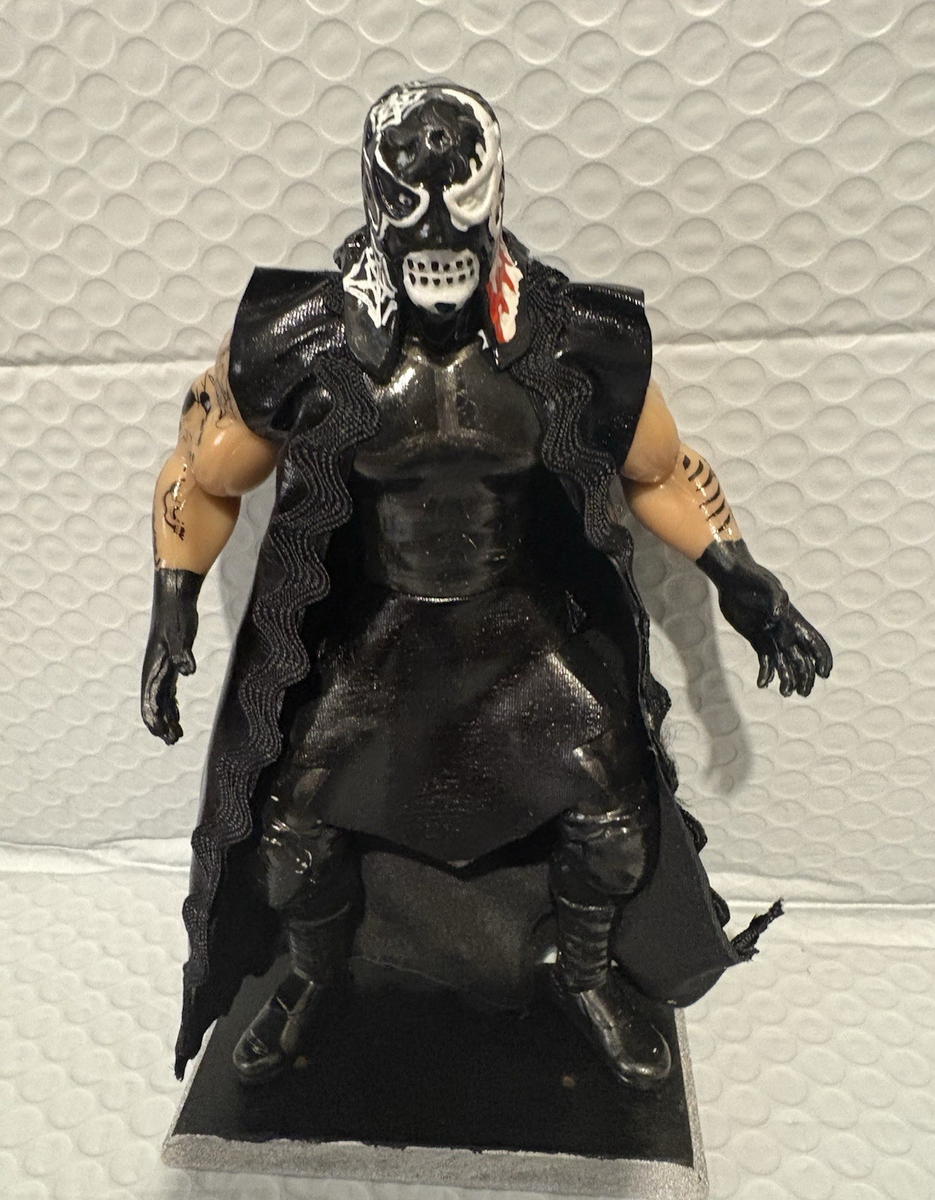 Pentagon Jr Zero Miedo( VENOM)Wrestler Figure 7” Handmade Mexican