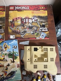 Lego Ninjago 2520 Instructions Pirates 6241  Instructions Plus Pieces Lego Lot