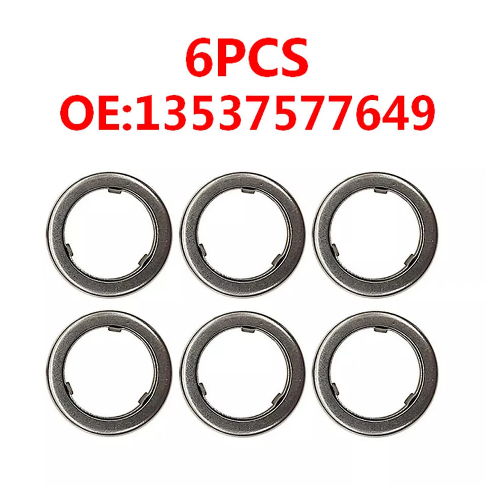 6× Fuel Injector Sealing Ring for BMW 135i 335i 340i N20 B38 N55 13537577649 US - Image 3 of 4