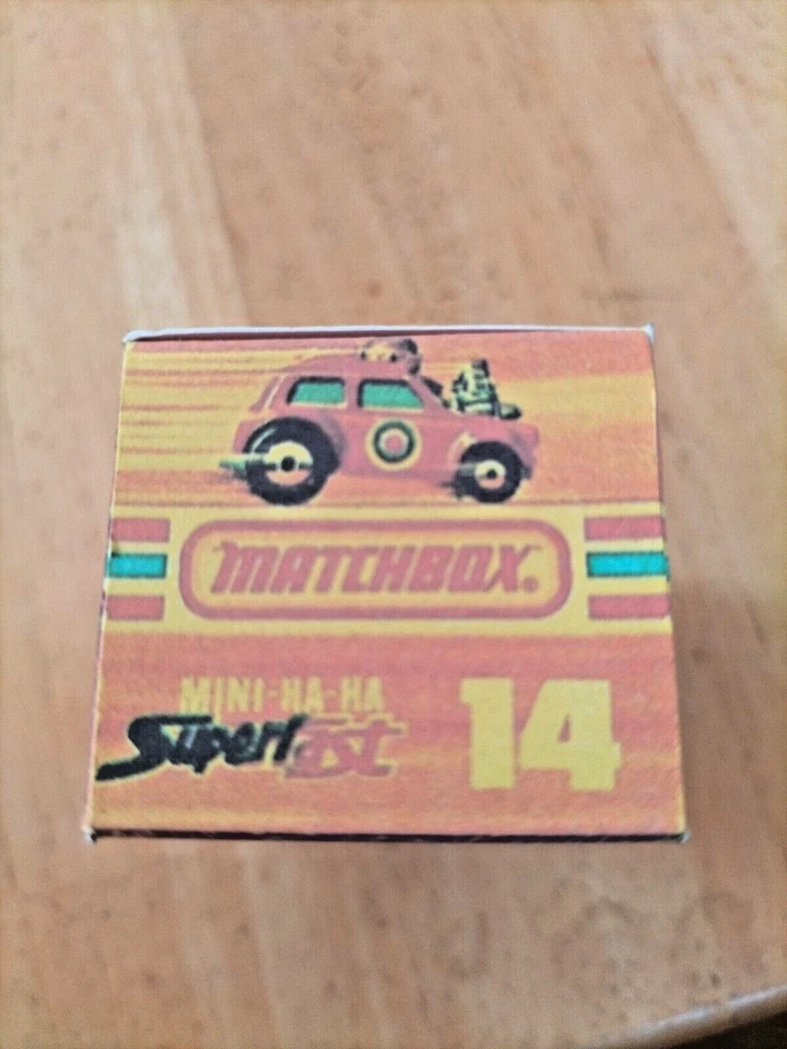 Matchbox Superfast - No14 Mini Ha Ha  - Replica / Copy Box only - Image 3 of 3