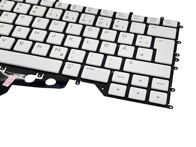 DE - Weiß Tastatur RGB Beleuchtung DELL Alienware m15 R3 3NMMY, m15 R3 T3JKY15