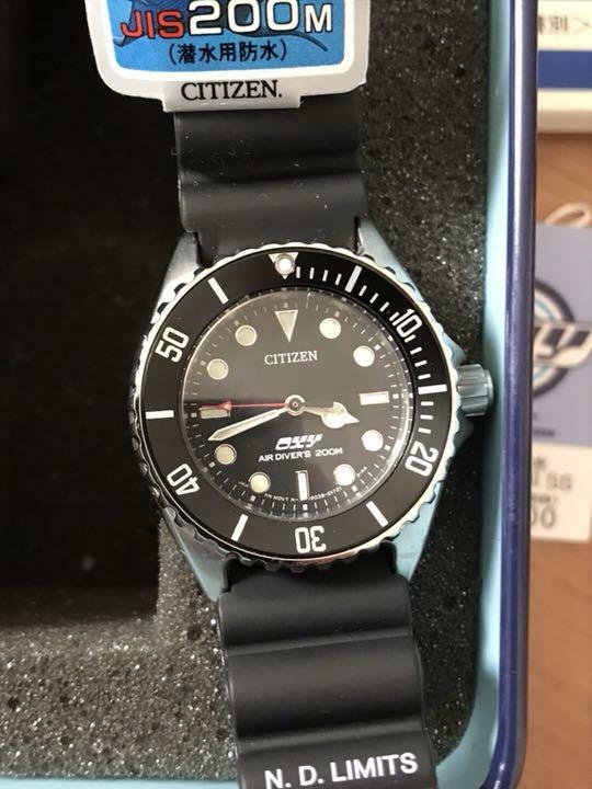 CITIZEN OXY Air Diver's 200M G-N-4S Ladies Diver Watch New | eBay
