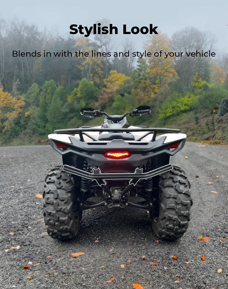 Защита заднего бампера KEMIMOTO для Can-Am Outlander 500 700 Max Pro HD5/7 2023-2024 - Изображение 4 из 4