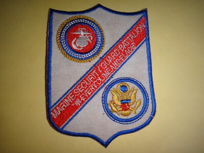 Vietnamkrieg Aufnäher USMC MARINE Security Guard Bataillon US Botschaft Saigon