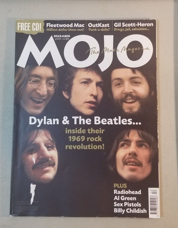 VINTAGE MOJO MAGAZINE DYLAN AND THE BEATLES DECEMBER 2003 78A | eBay