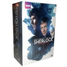 Sherlock Series Seasons 1-4 The Abominable Bride Dvd 9-disc Set 1 2 3 4