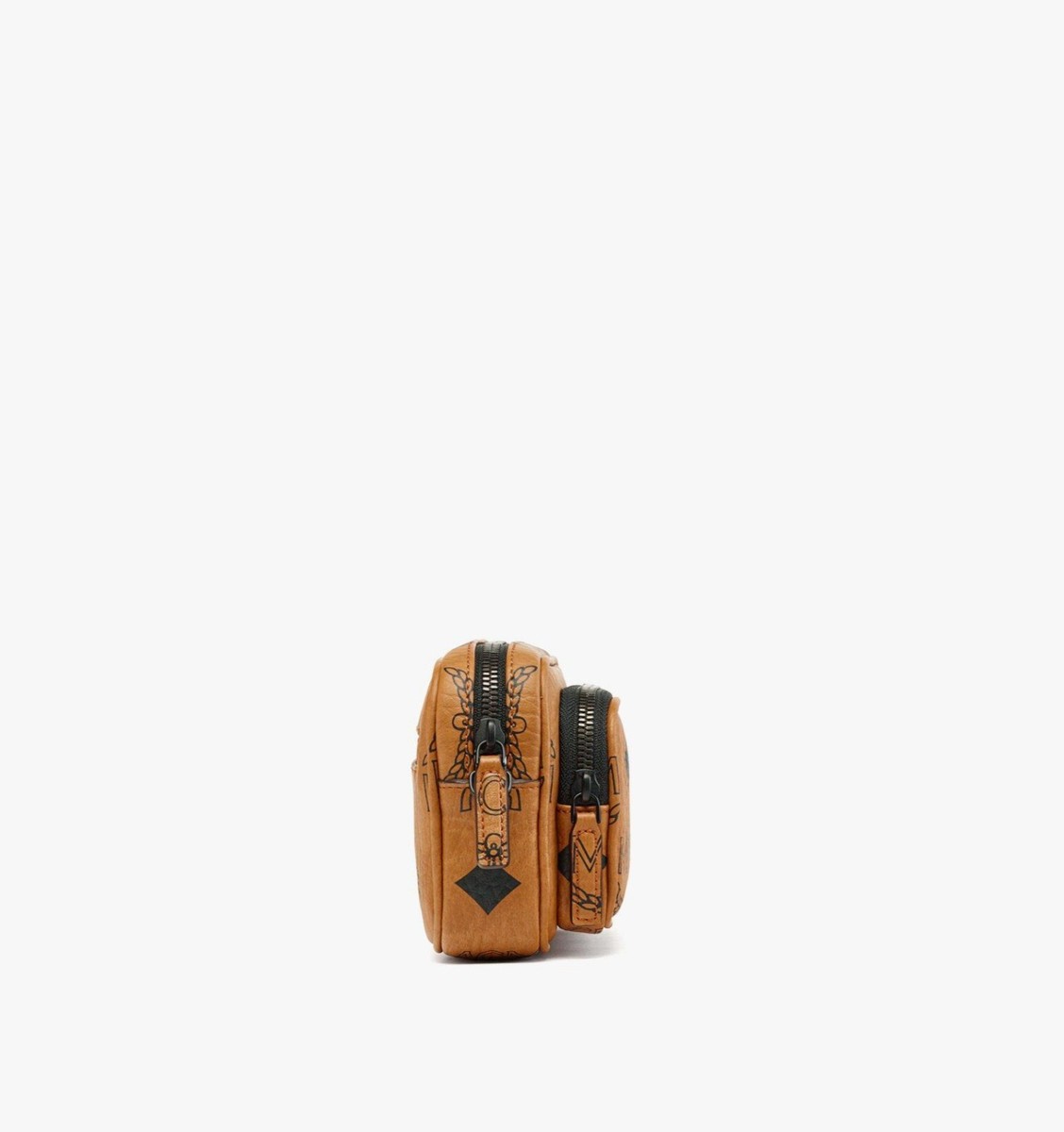 MCM Aren Wristlet Crossbody in Maxi Visetos - Cognac ( Origin $690 