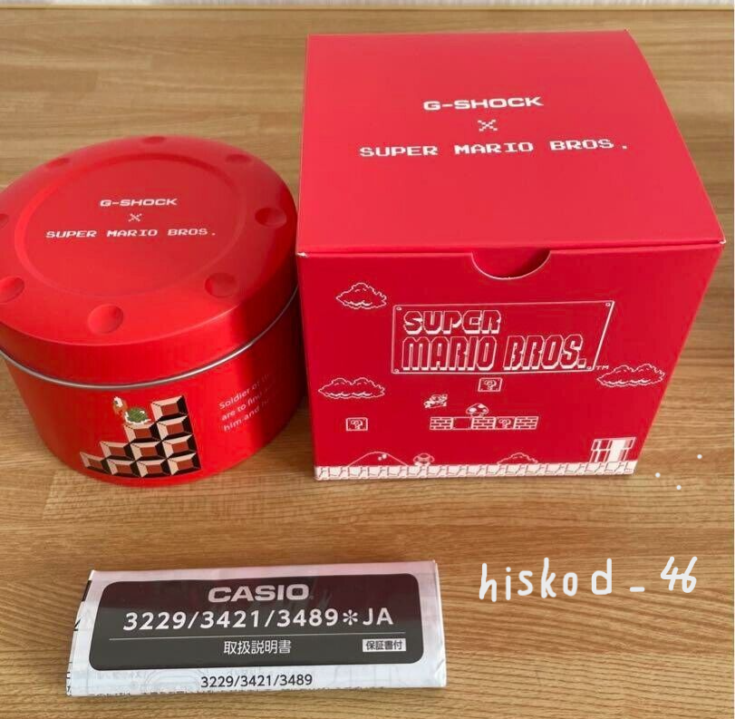 Casio G-Shock Nintendo collaboration Game Super Mario Bros Watch