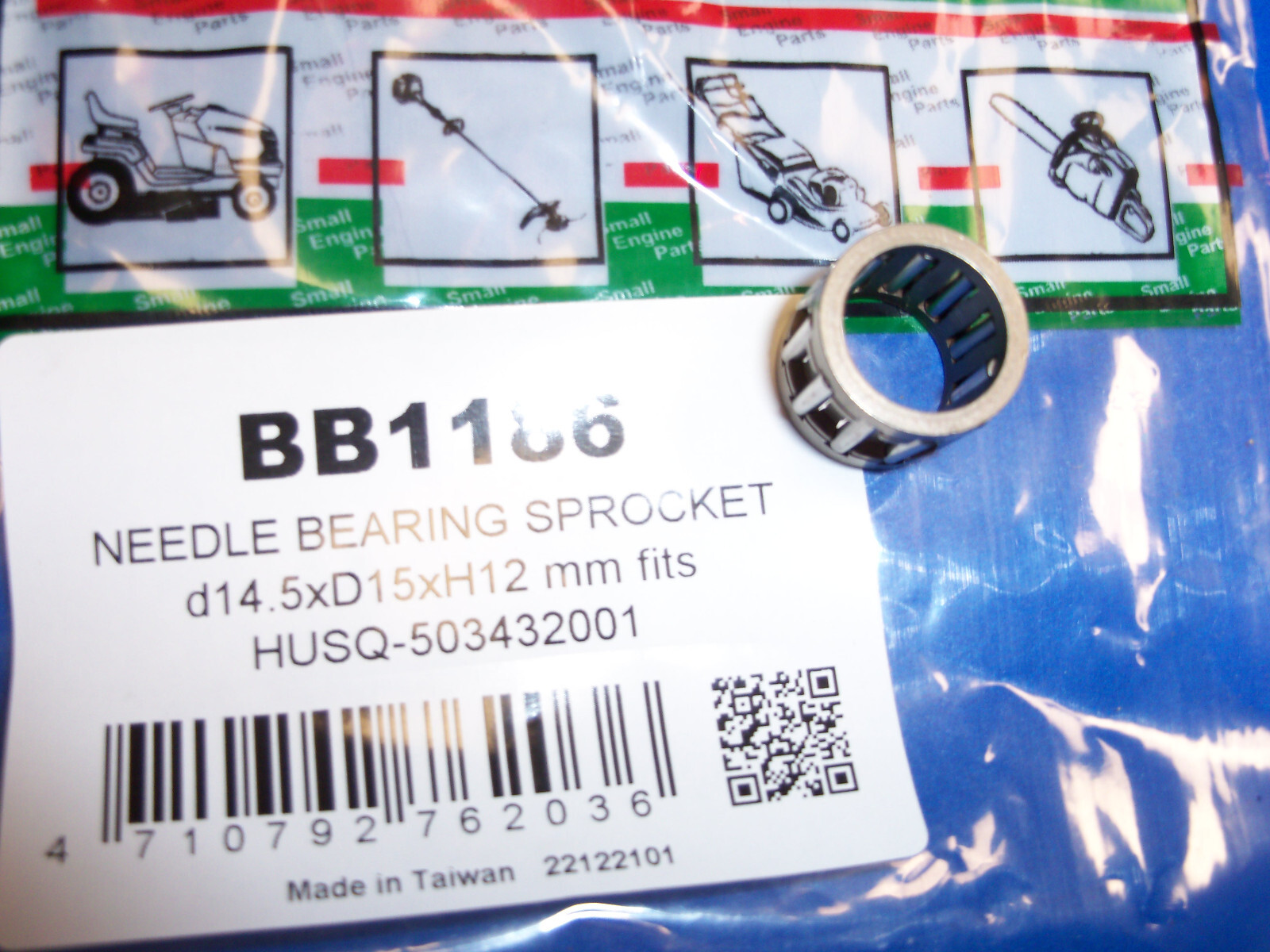 Husqvarna 362 365 371 372 385 390 Clutch Drum Sprocket Bearings 503432001 1186-image