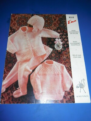 Emu Baby Outfit Strickanleitung 8215