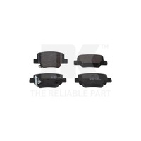 Bremsbelagsatz, Scheibenbremse NK 224592 FüR Toyota, Hinterachse