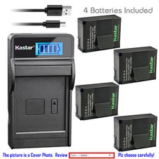 Kastar Battery LCD Charger for AHDBT-301 AHDBT-302 GoPro HD HERO3 Black Edition