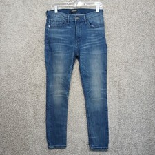 Express Jeans Womens 10 Blue High Rise Legging Denim Perfect Skinny Stretch