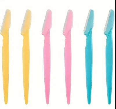 BLADE Eyebrow Razor Shaver Dermaplaning Tool Trimmer Shaper Facial Hair Removal 10 Pcs