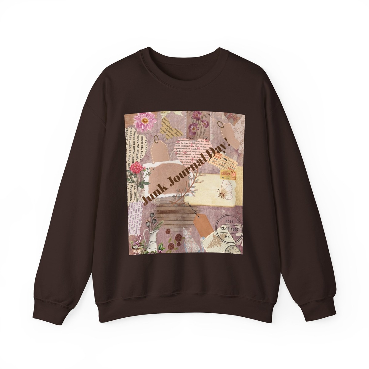 Junk Journal Day Unisex Sweatshirt, Journalling Fun Crewneck