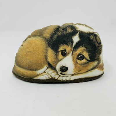 Sheltie Pupper Weight from Fiddlers Elbow Bean Bag Door Stop Leslie Anderson