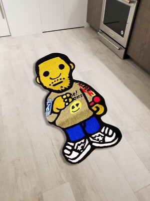 Kid Cudi Kids See Ghosts CPFM Floor Mat Area Runner Rug Living Room Wool Carpet