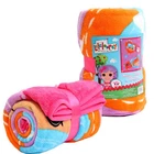 Blanket Soft Cozy Micro Raschel Throw 50"x60" Lalaloopsy Pink New