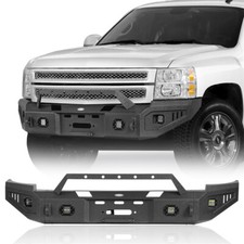 Front Winch Bumper Fit Chevy Silverado 1500 2007 2008 2009 2010 2011 2012 2013