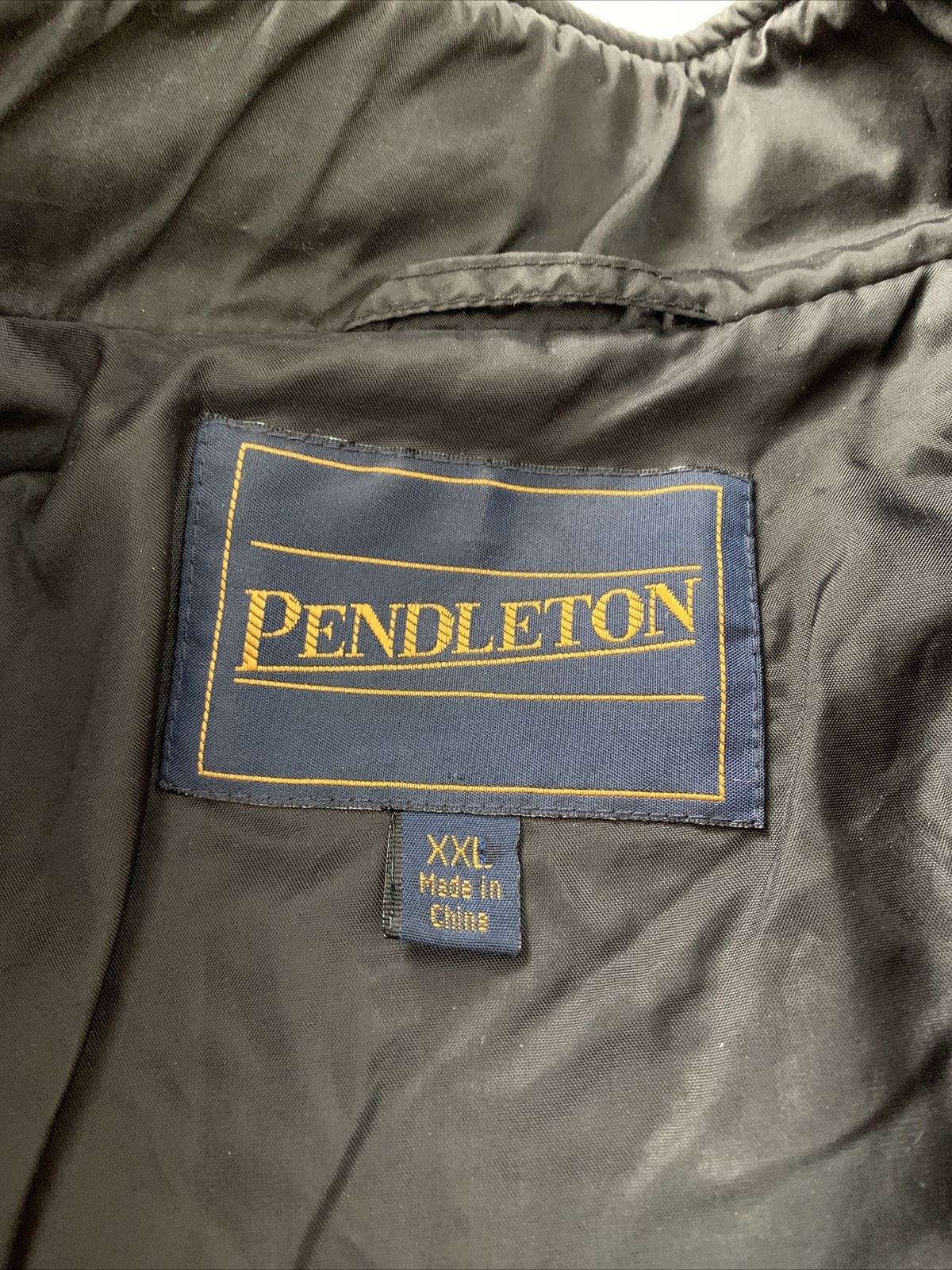 Pendleton Full Zip Ribbed Jacket Womens Black Siz… - image 2