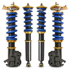 Set(4) Adjustable Height Coilover Struts Assembly For 1989-1994 Nissan S13 240SX