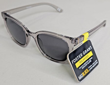 Foster Grant Sunglasses 60490FGX021-P FWG Clear Polarized 100 UVA-UVB Square