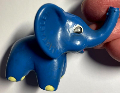Werbefigur-Elefant  von  Metzeler,  Vintage  von 1962   n e u ,  unbespielt  !!!