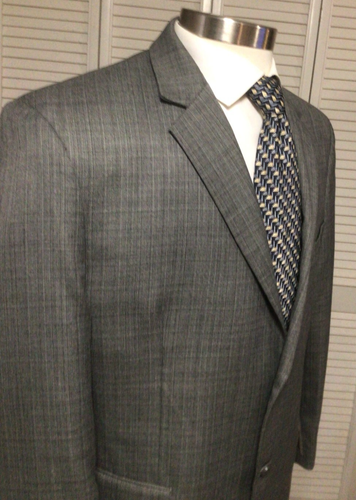 Blazer Costume Garçon Izod Gris Charbon Taille 12 Regular - Occasion Très Bon état - Avec Chemise/cravate