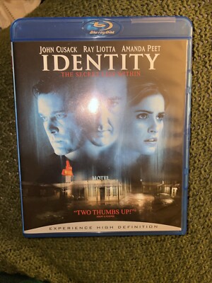 Identity (Blu-ray Disc, 2007) FREE DVD WITH PURCHASE