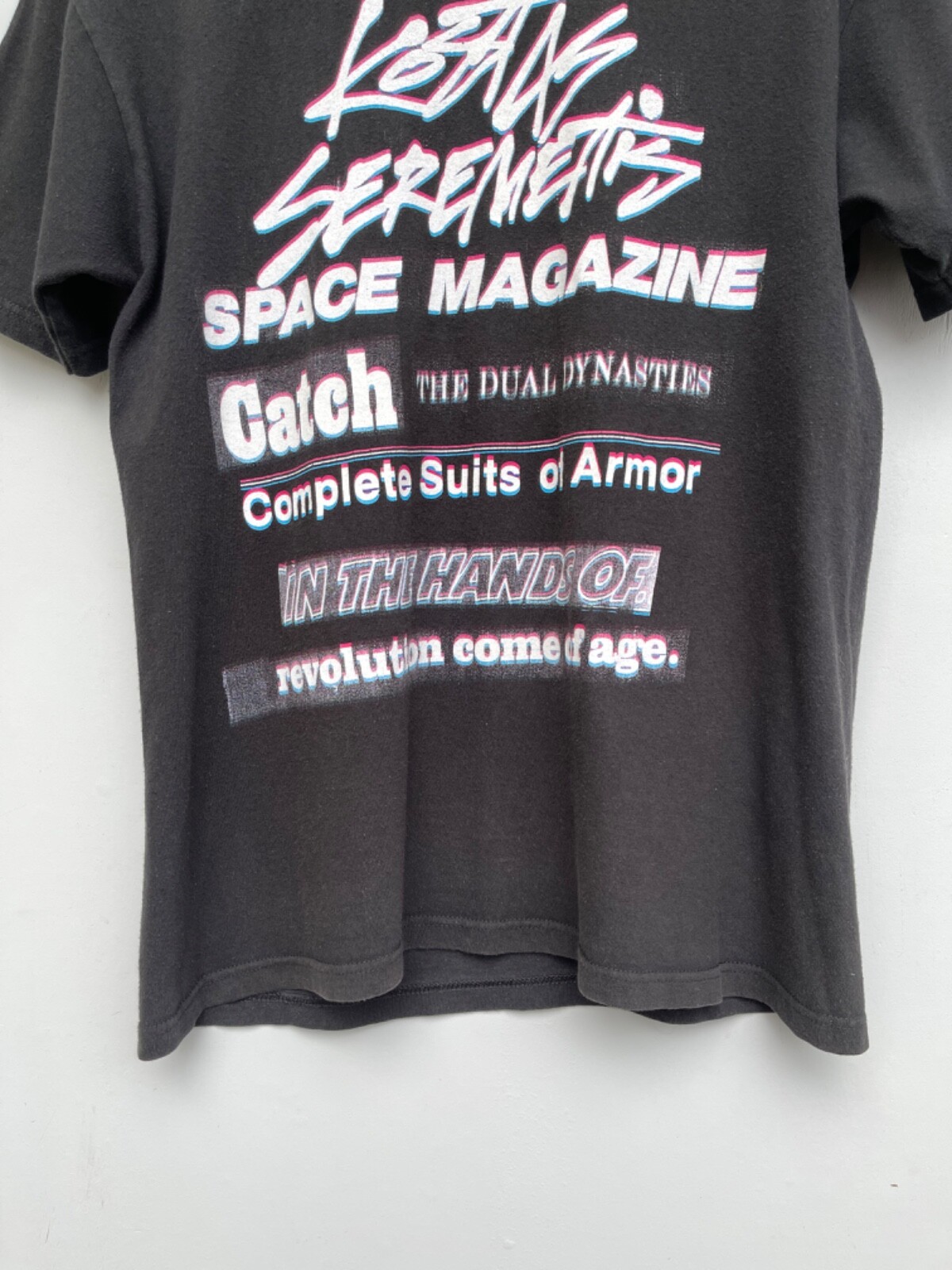 Stussy X Kostas Seremetis  Rare 3D Graphic Print Vintage Men's T-shirt Size M image 8